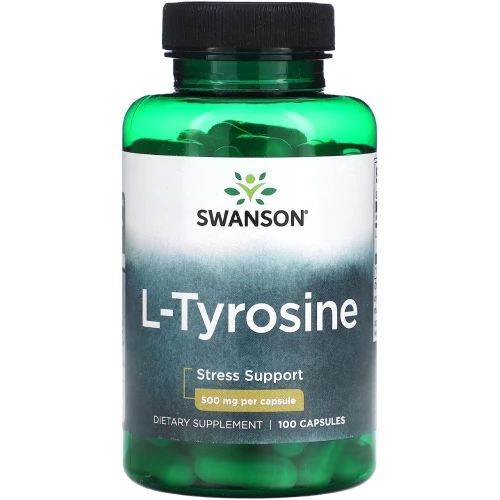Swanson - L-Tyrosine - 100 kapsułek Swanson - L-Tyrosine - 100 kapsułek